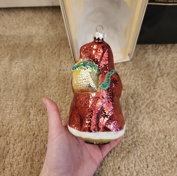 Christopher Radko "Ghost of Christmas Future" Ornament Santa 2001 NIB - Picture 3 of 3